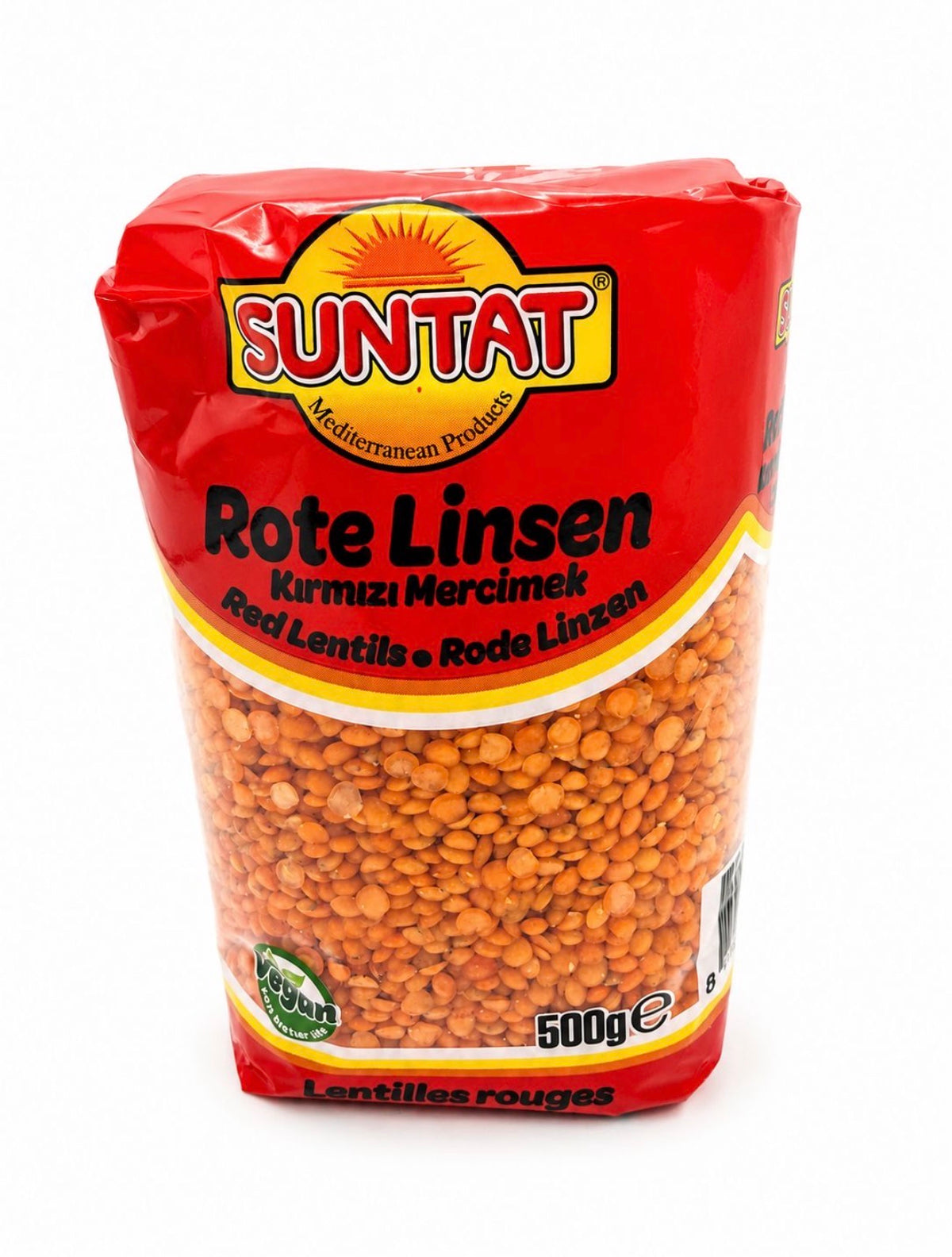 Karton 14x Rote Linsen 500g, Suntat