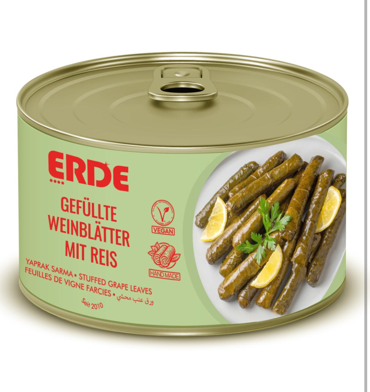 Stuffed Grape Leaves with Rice